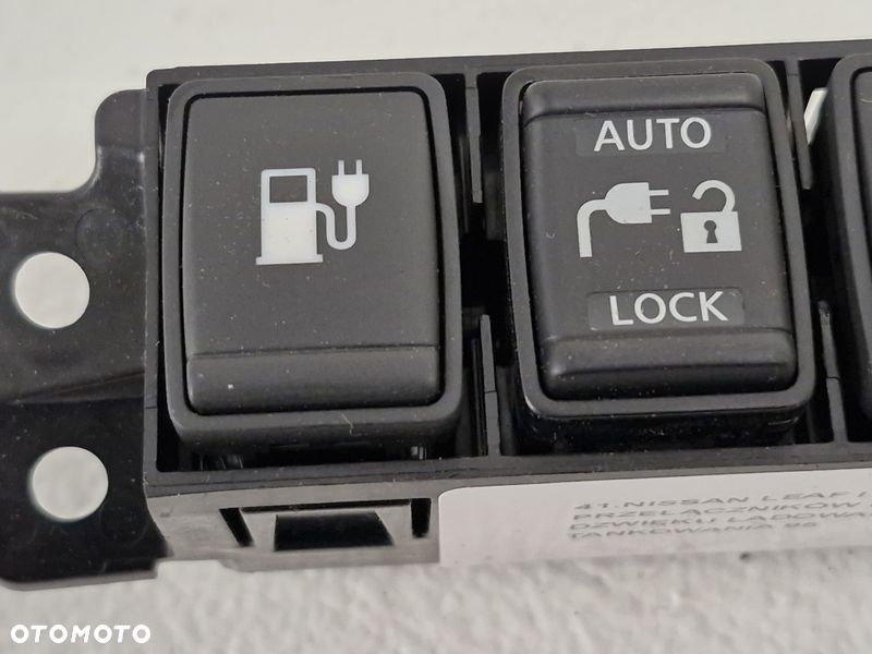 NISSAN LEAF I 1 PANEL PRZEŁĄCZNIKÓW KLAPKI DZWIĘKU ŁADOWANIA TANKOWANIA - 4