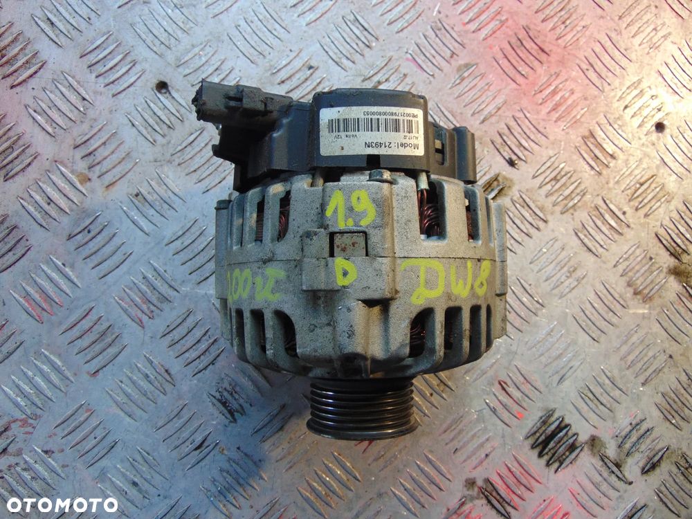 Alternator peugeot 1,9 d Dw8 - 1