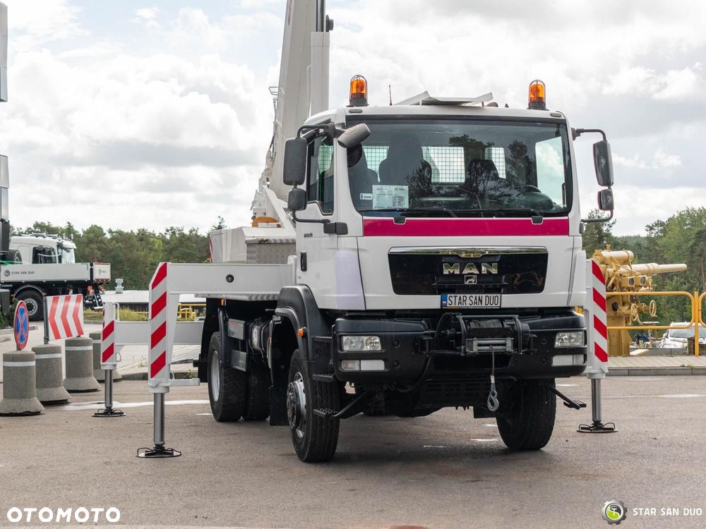 MAN Tgm 18.290 4x4 Ckd AD-14 Żuraw 14 t Wciągarka - 28