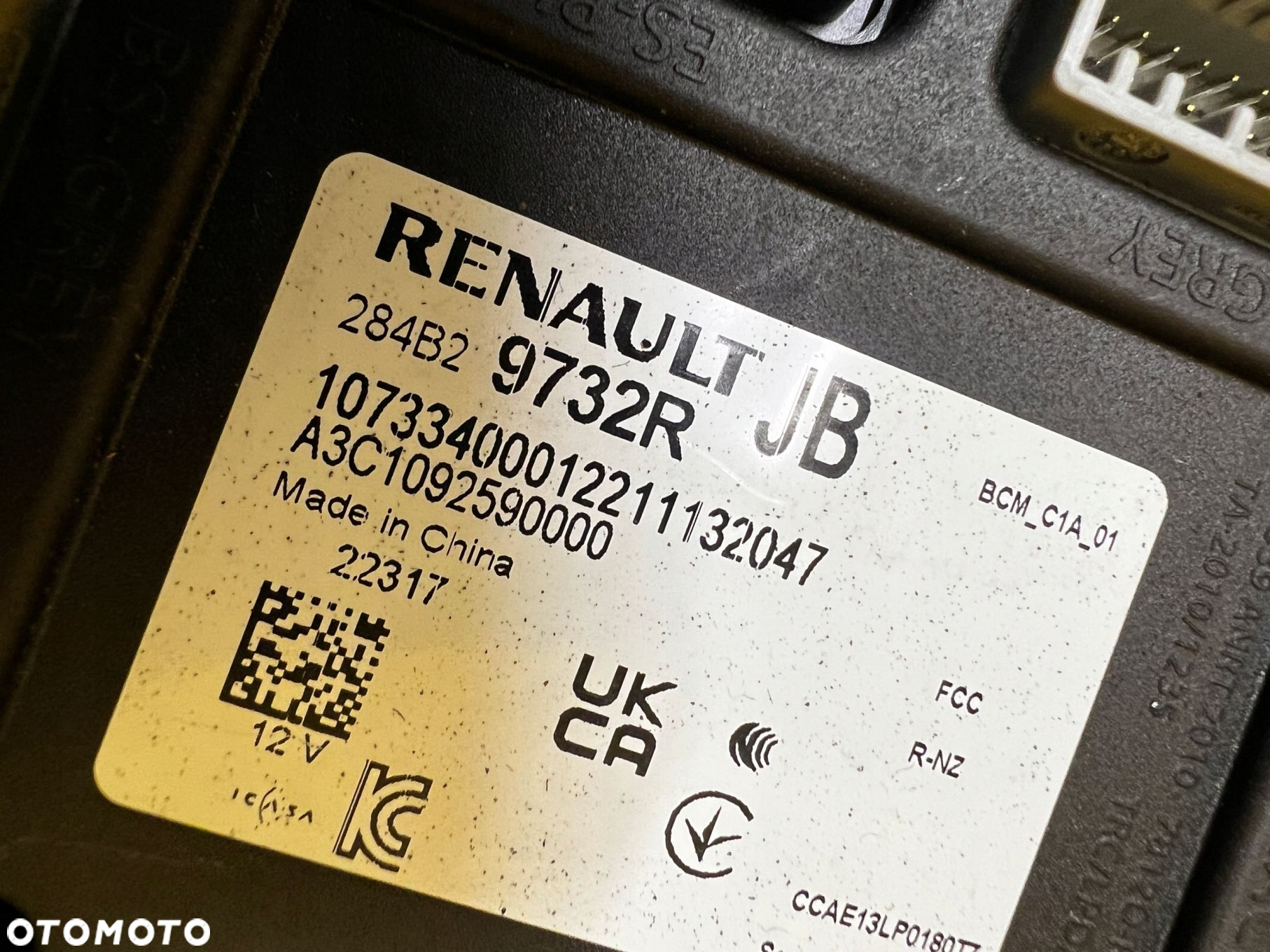 ZESTAW STARTOWY ECU BSI BCM DACIA SANDERO STEPWAY III 2023R 1.0 TCE - 11