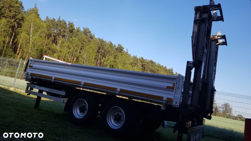 Müller-Mitteltal TANDEM WYWROTKA 14400Kg X2STRONY+NAJAZDY 3.5METRA  BURTY OTWIERANE GÓRĄ I DOŁEM - 9