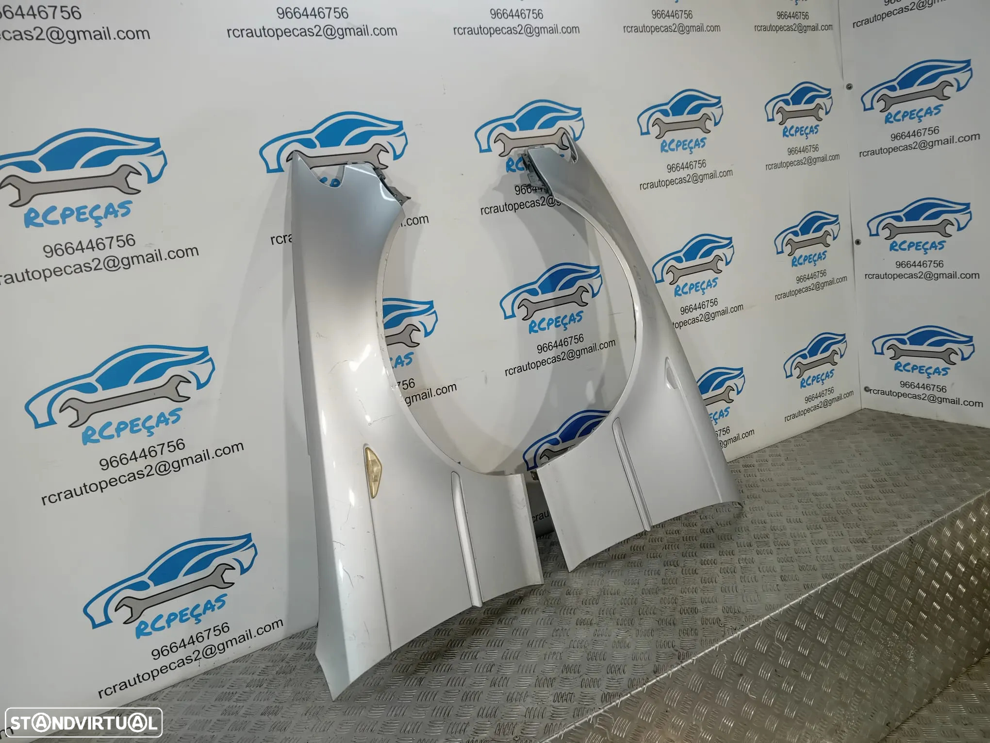 .Conjunto Guardalamas Originais BMW E46 Coupe LCI Facelift Fase 2 7065263 7065264 2003 - 2006 - 4