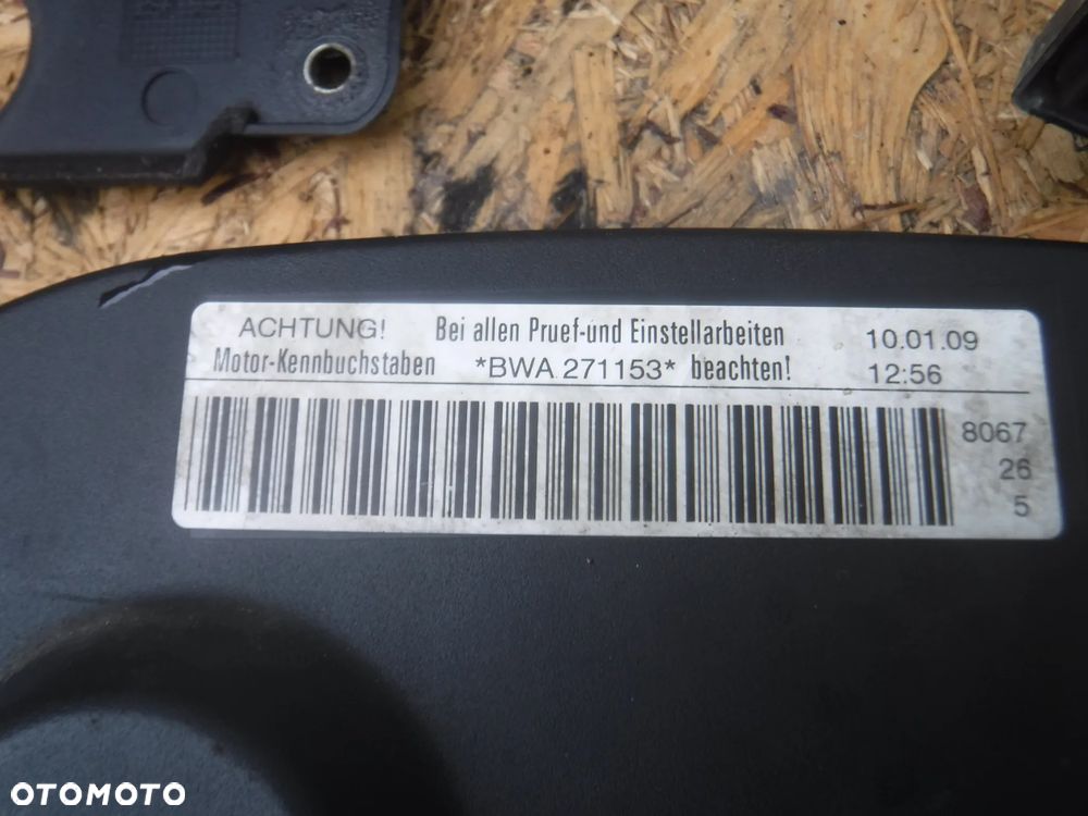 Vw Passat B6 Golf A3 S3  Skoda Seat Audi oslona rozrzadu BPY BWA AXX 2.0 TFSI 2.0T 200ps 06f109124 06D109145D 06D109147 - 2