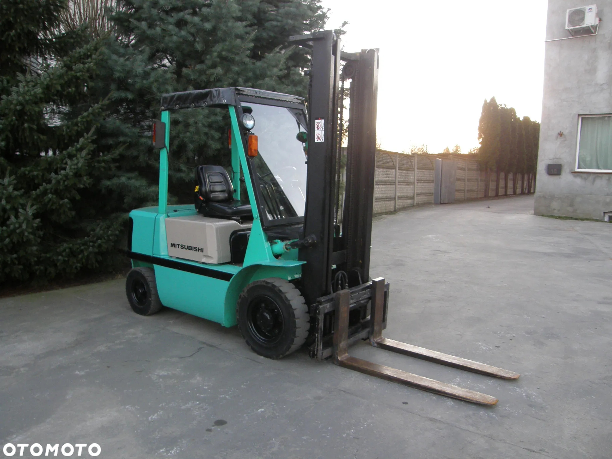 Mitsubishi FD25 przesuw wózek widłowy z Niemiec - 19