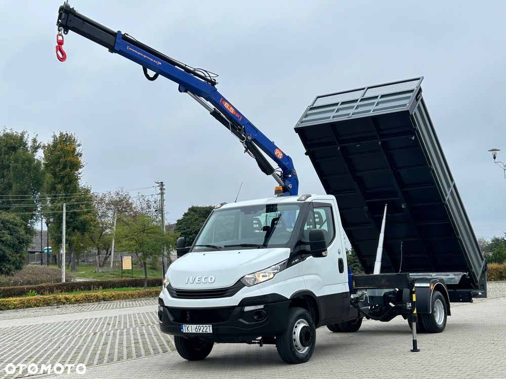 Iveco DAILY 72-180 3.0 HPI 180KM * HDS PM 6.5 * 2800 Udźwig * 82 Tyś km* Wywrotka 3 Stronna *Blokada Mostu - 19