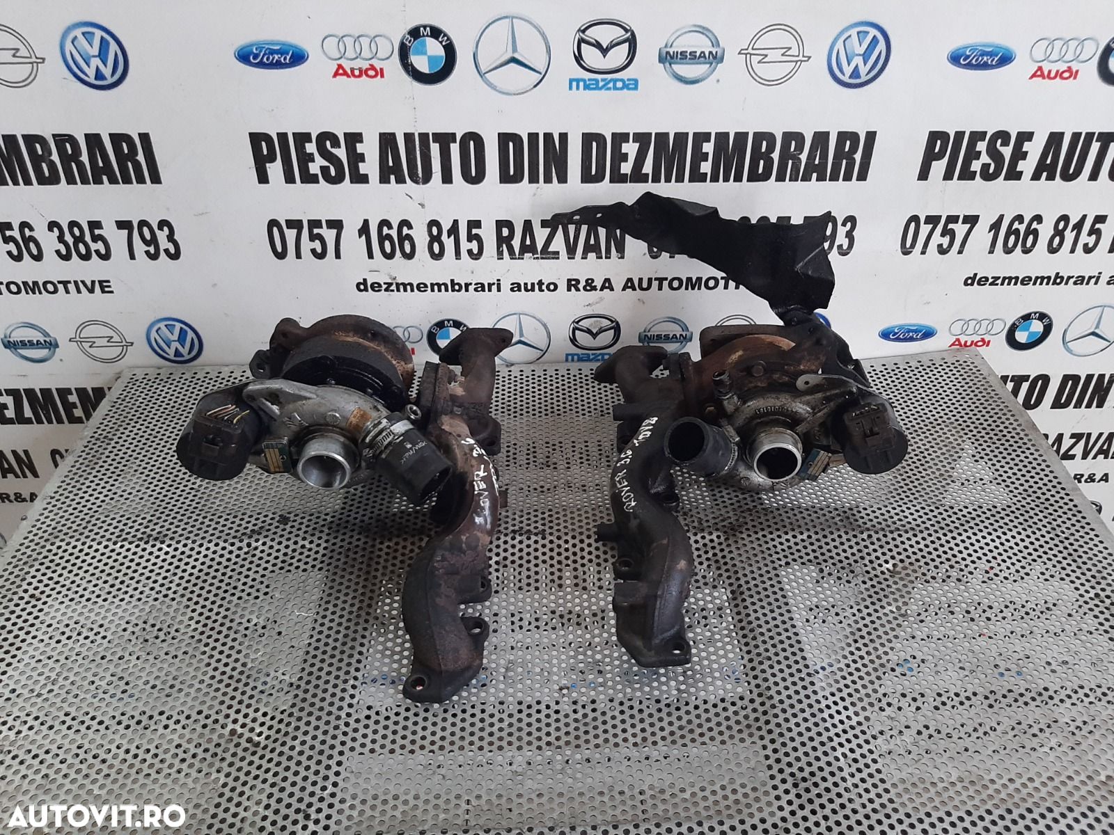 Turbo Turbina Bi-Turbo Stanga Dreapta Land Rover Range Rover Vogue L322 Sport L320 3.6 Tdv8 Motor 3 - 1