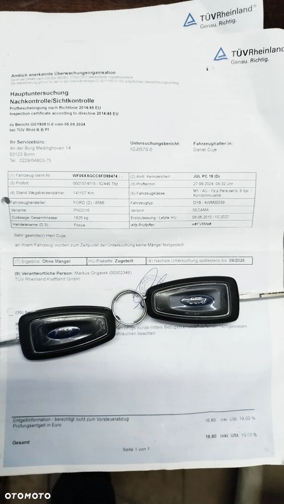 Ford Focus 1.6 TItanium - 31