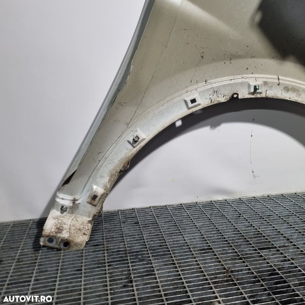 Aripa Stanga Fata Hyundai Santa Fe 3 2012 - 2016 4 Usi Creamy White NCW (1351) - 3