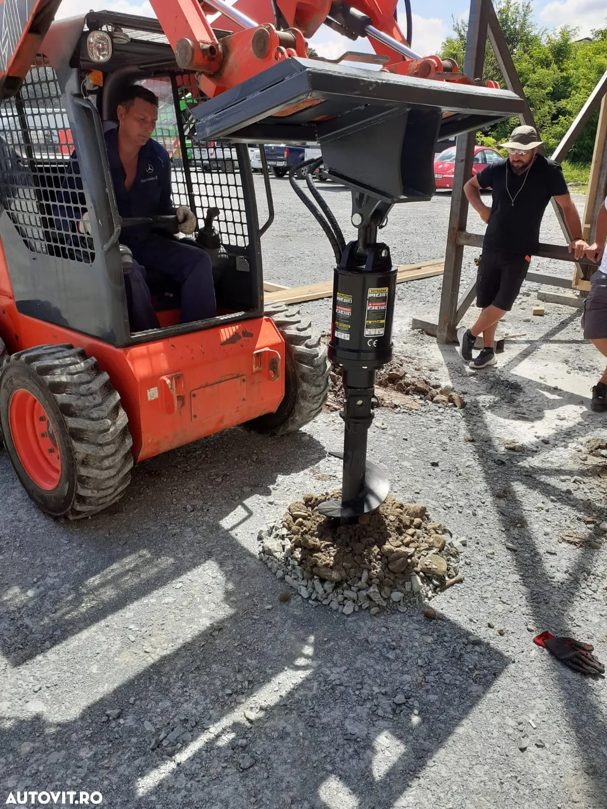 Foreza burghiu pentru miniexcavator Digga PDD 4 - 2