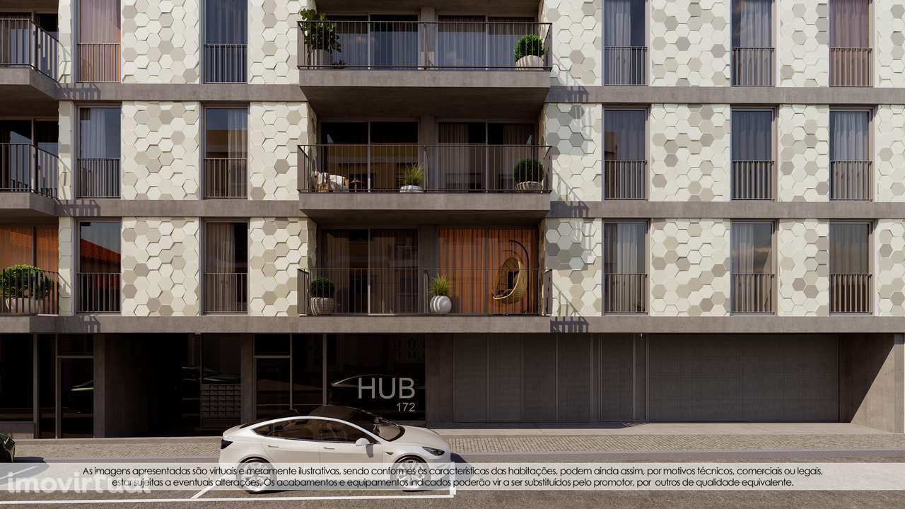 Apart. T1+1 a 180m do Metro João de Deus | Empreendimento Hub 172 - Grande imagem: 3/30