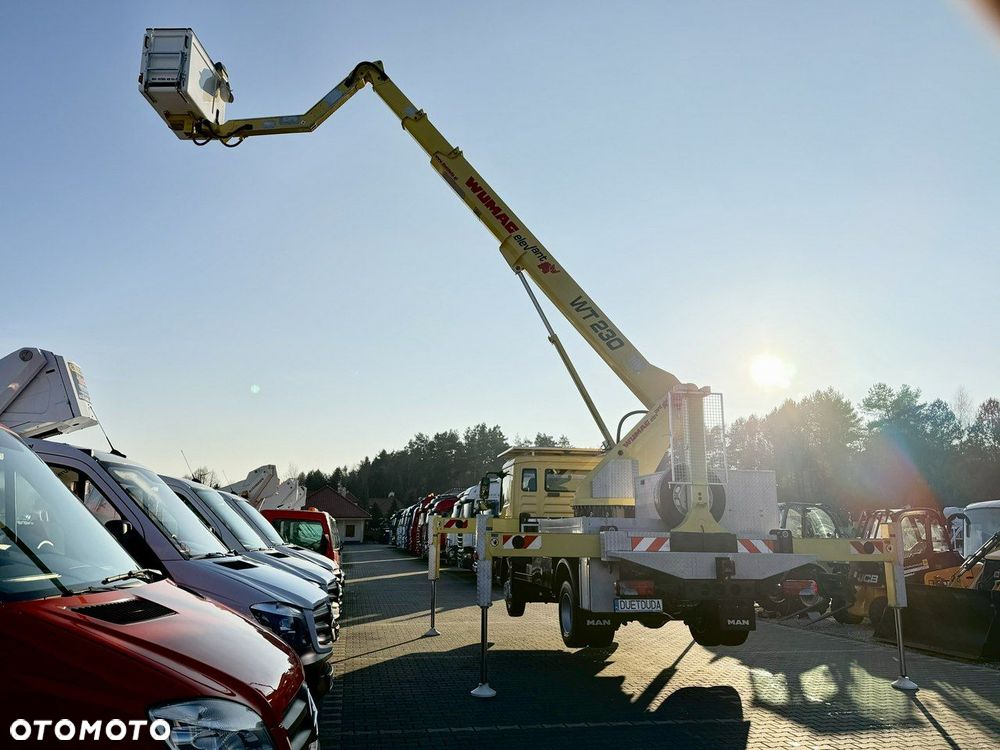 MAN TGL 8.210 Zwyżka WUMAG WT 230 23m w bok 18m podnośnik - 22