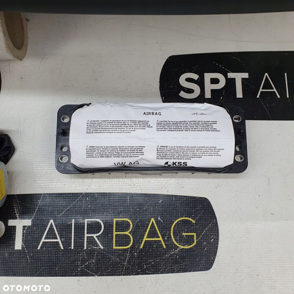 SKODA KODIAQ LIFT DESKA ROZDZIELCZA KONSOLA KOKPIT PULPIT PODUSZKI AIRBAG AIR BAG PASY KIT SET - 6