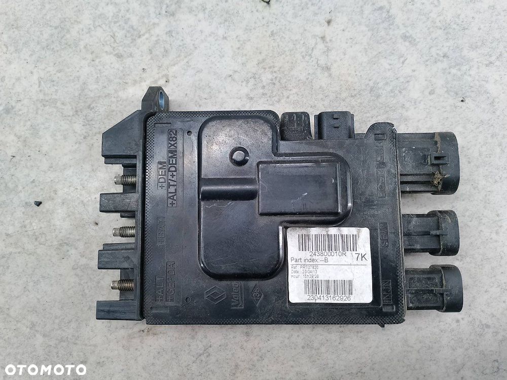 MODUŁ AKUMULATORA RENAULT SCENIC III FL 243800010R 1.2 TCE - 2