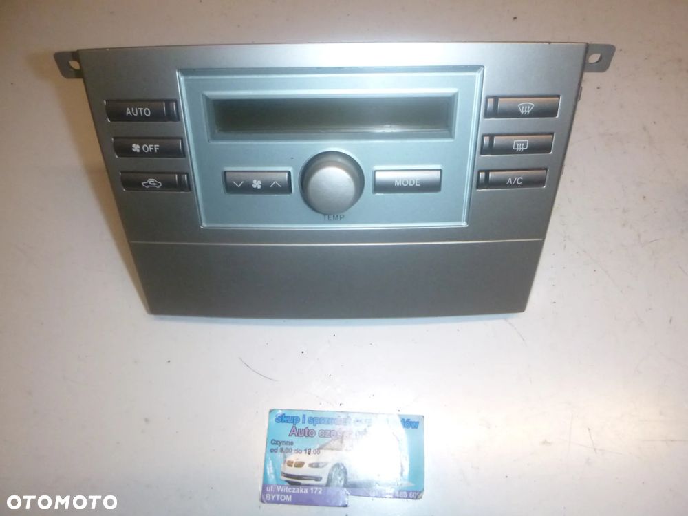 PANEL KLIMATYZACJI TOYOTA COROLLA VERSO II 2,0 D4D 2004r  55902-0F010-B - 1