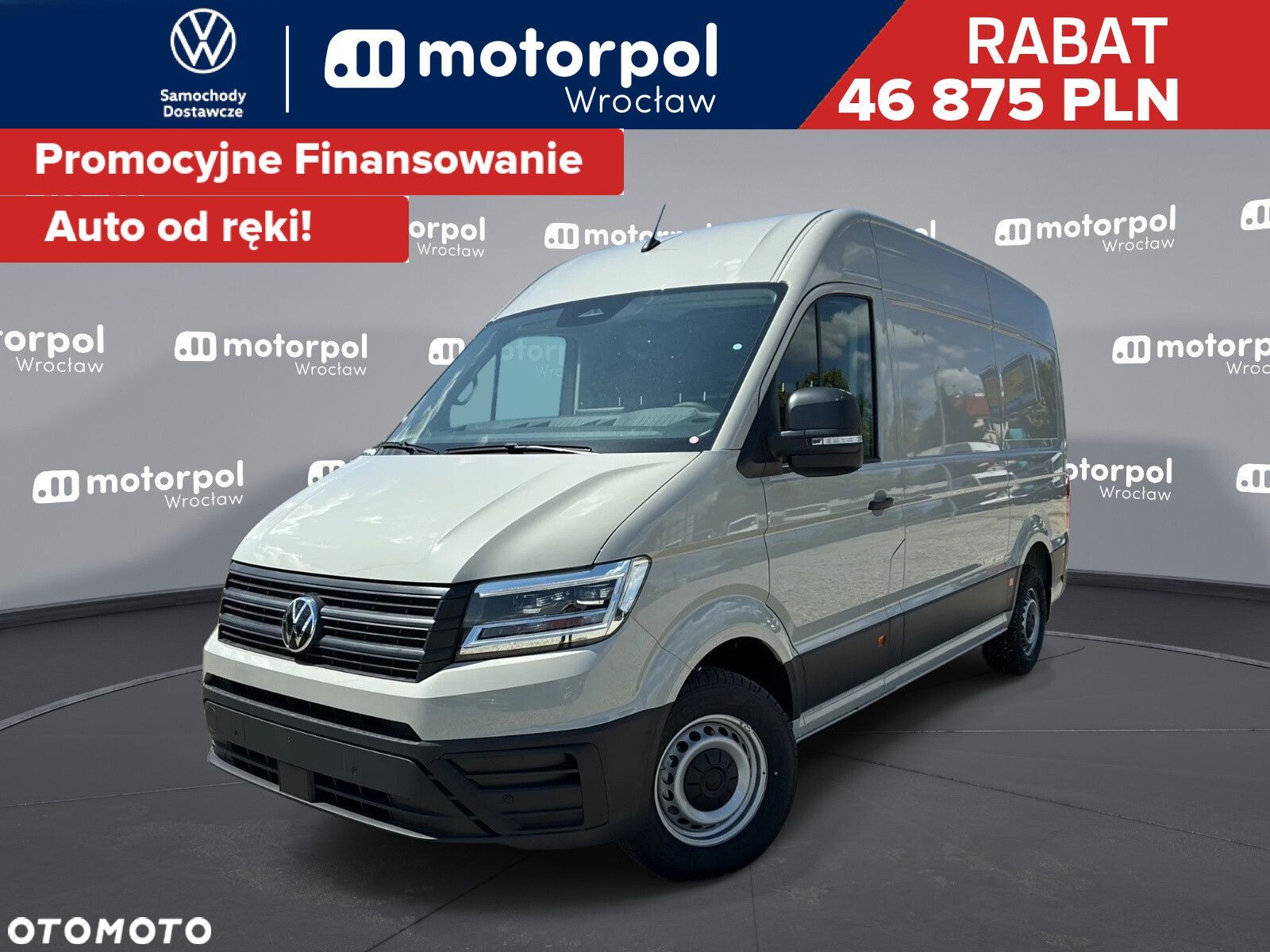 Volkswagen Crafter 35 Furgon L3H3, 2.0TDI 177KM, Wysoki dach, r.o. 3640 - 1