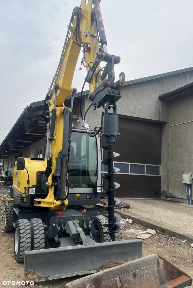 Wacker Neuson Koparka Kołowa 6 TON Wacker NEUSON 6503 -2 Pług Ramię Long 3 Łamane POWERTILT Lenhoff Klimatyzacja łyżki przedsiębierne MS03 6503 ew65 wiertnica łuparka widły grabie - 25