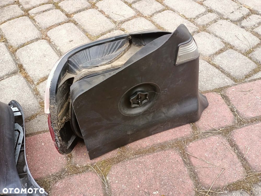 Lampa tył tylna lewa prawa lampy BMW E36 compact białe komplet - 3