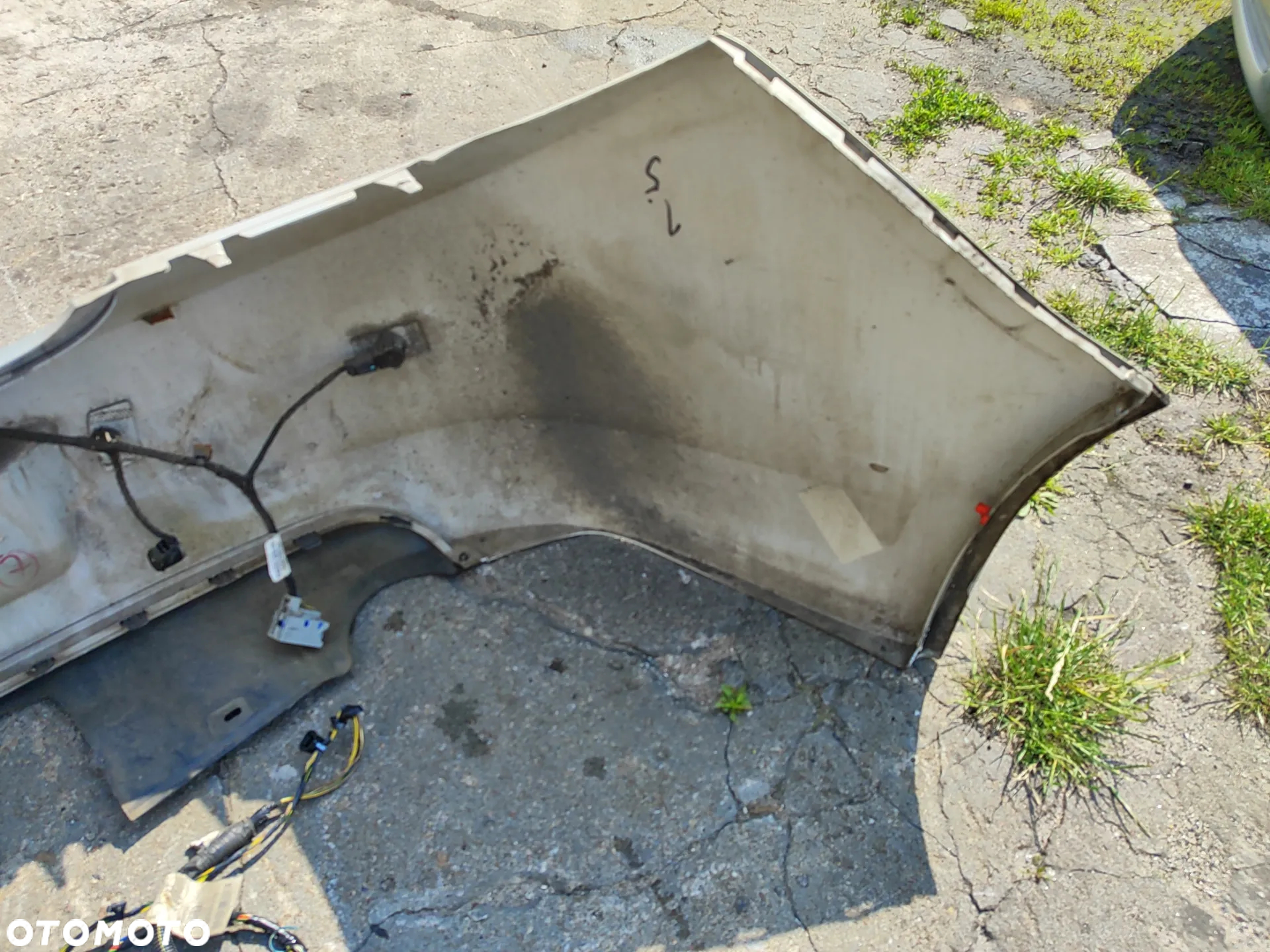 zderzak tył tylny kolor z167 PDC do OPEL insignia A HB 08- - 7