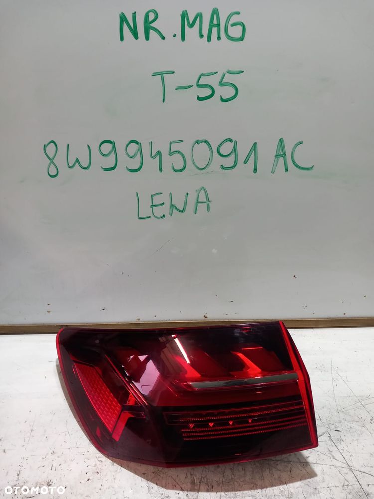 LAMPA LEWA TYŁ AUDI A4 B9 KOMBI LIFT 8W9945091AC - 1