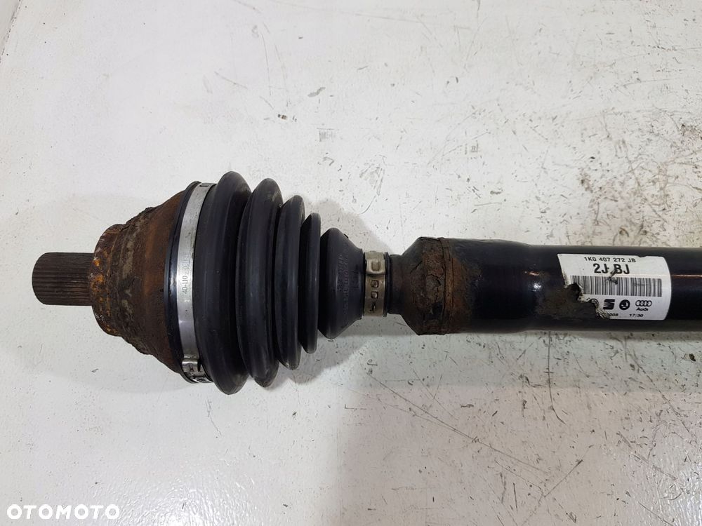półoś prawa prawy przód 1k0407272jb audi a3 8p lift 2.0 tfsi ccz - 2