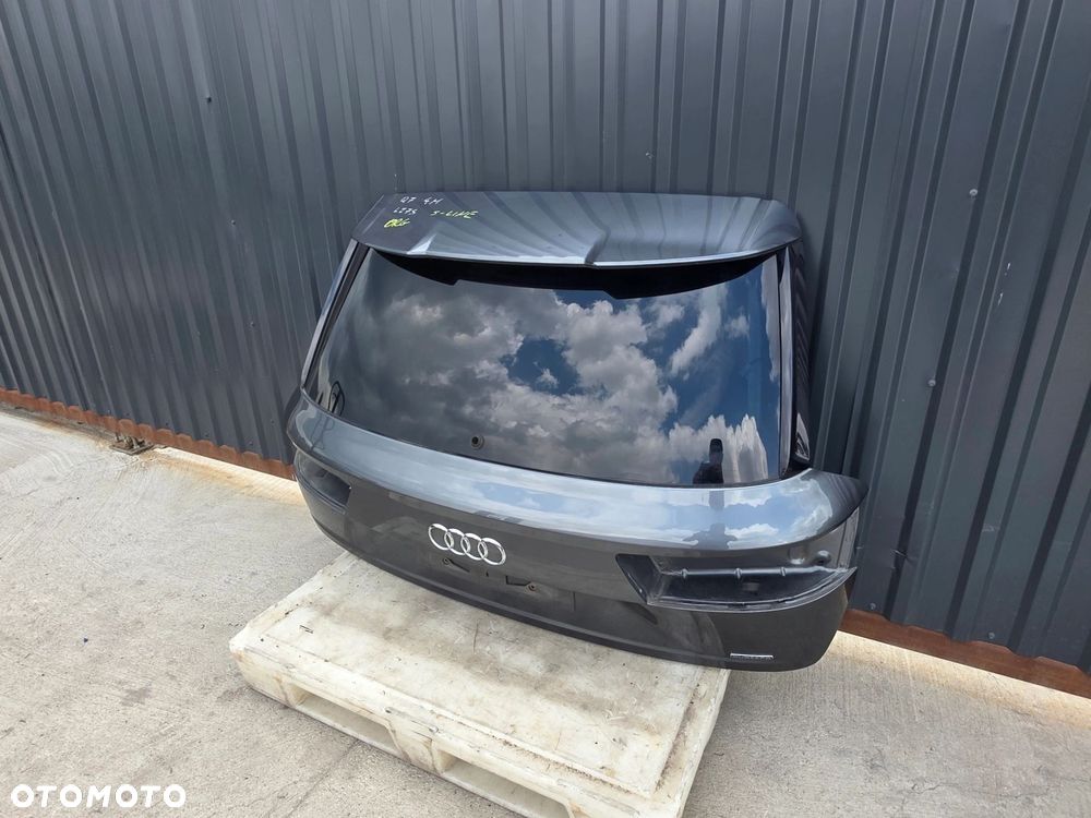 KLAPA TYLNA TYŁ AUDI Q7 4M S LINE LZ7S ORYGINAŁ ! - 2