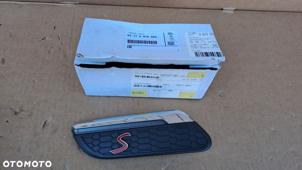 MINI COOPER S F55/F56 LIFT PRAWY KIERUNKOWSKAZ BOCZNY 63179879004 9879004 - 1