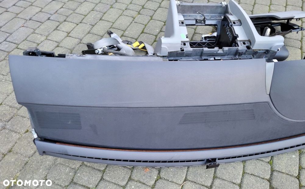 VW PHAETON II LIFT DESKA KONSOLA PODUSZKI PASY AIRBAG ORYGINAŁ 10-15R - 8