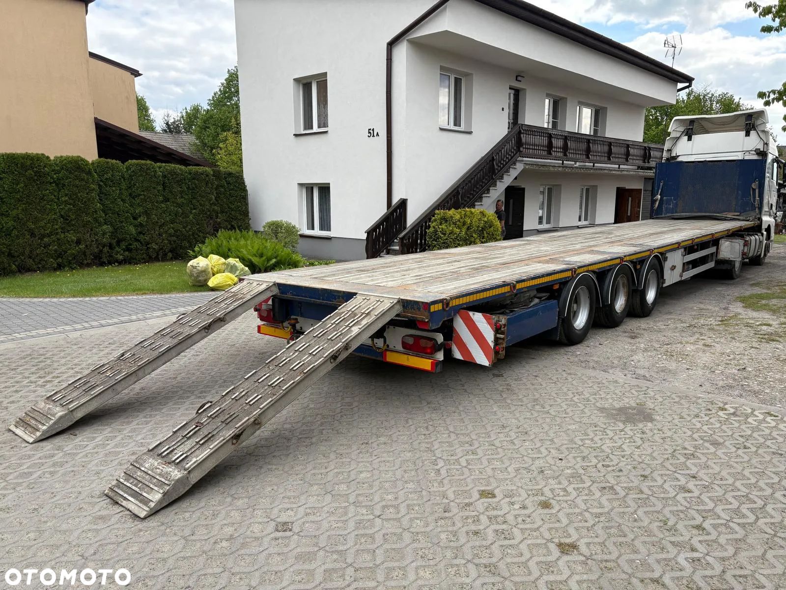 Fruehauf PLATRORMA + NAJAZDY / MEGA / DO STALI / MEGA / MOCNA PODŁOGA - 1