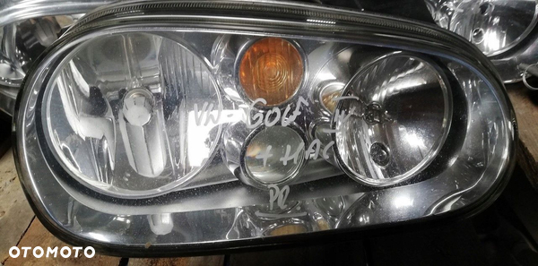 VW Golf IV 98- reflektor prawy  halogen