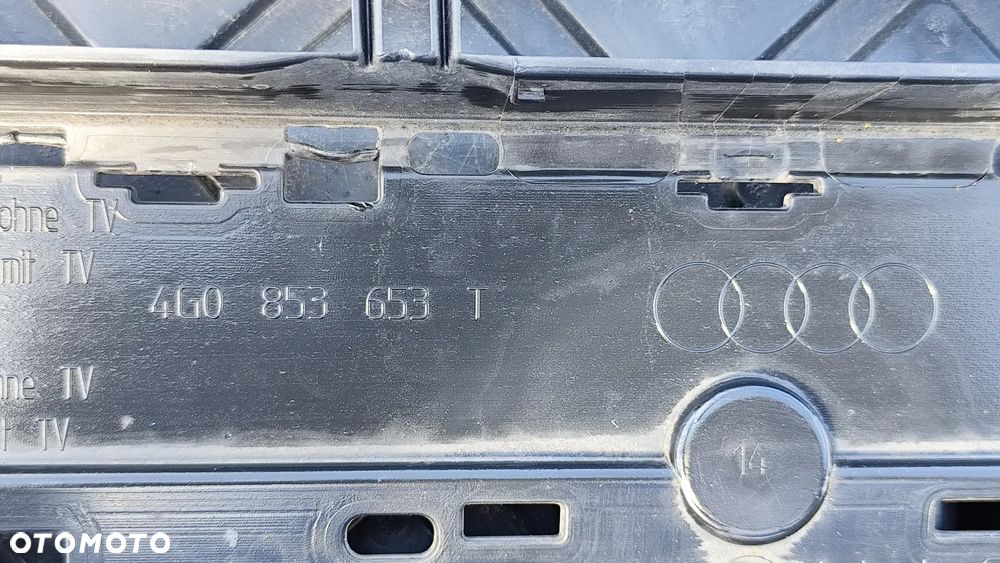 GRILL ATRAPA CHŁODNICA PRZÓD CHROM AUDI A6 C7 LIFT 2014- 4G0853653T - 11