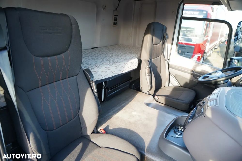 DAF CF 450 / COMBINAȚIE TANDEM / CONTAINER / 120 M3 / TRANSPORTABIL / 4X2 / REMORCA LECI / SAF / PODEA REZISTENTĂ - 36