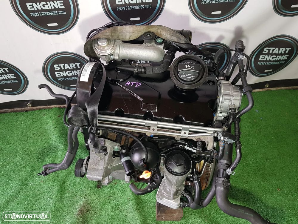 Motor 1.9 TDI ATD 100CV Seat Audi VW Skoda - 3