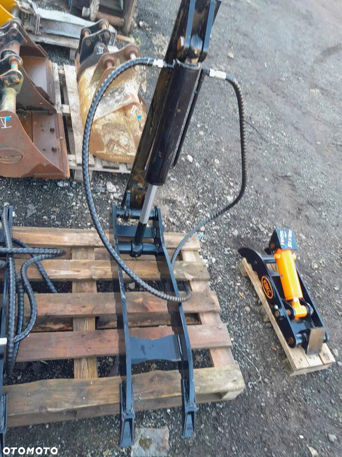 Kciuk do koparki mini koparki 5t pazur hak chwytający łapa dociskowa chwytak hydrauliczny NOWY - 6