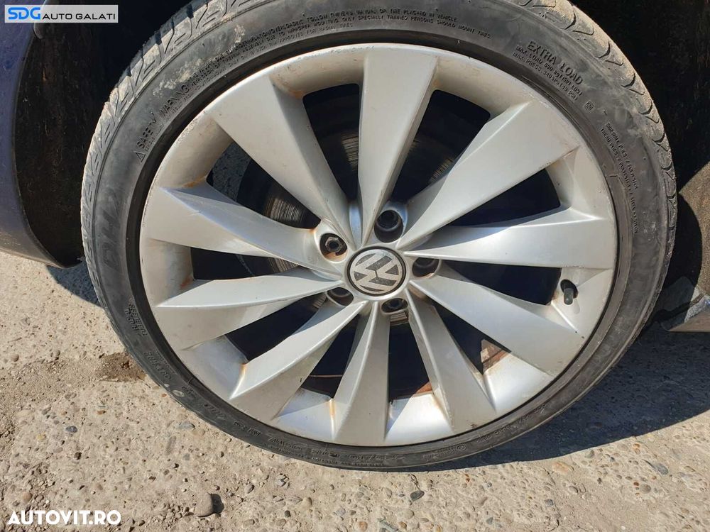 Roata Janta Aliaj Interlagos 235 40 18 R18 5x112 8Jx18H2 ET41 Volkswagen Scirocco 2009 - 2014 Cod 3C8601025D - 1