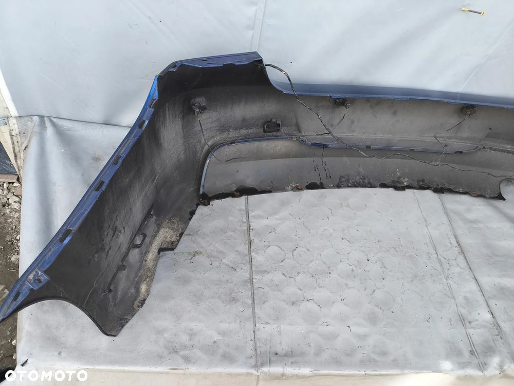 BMW E90 PRZED LIFT M PAKIET ZDERZAK TYLNY TYŁ LEMANSBLAU - 5