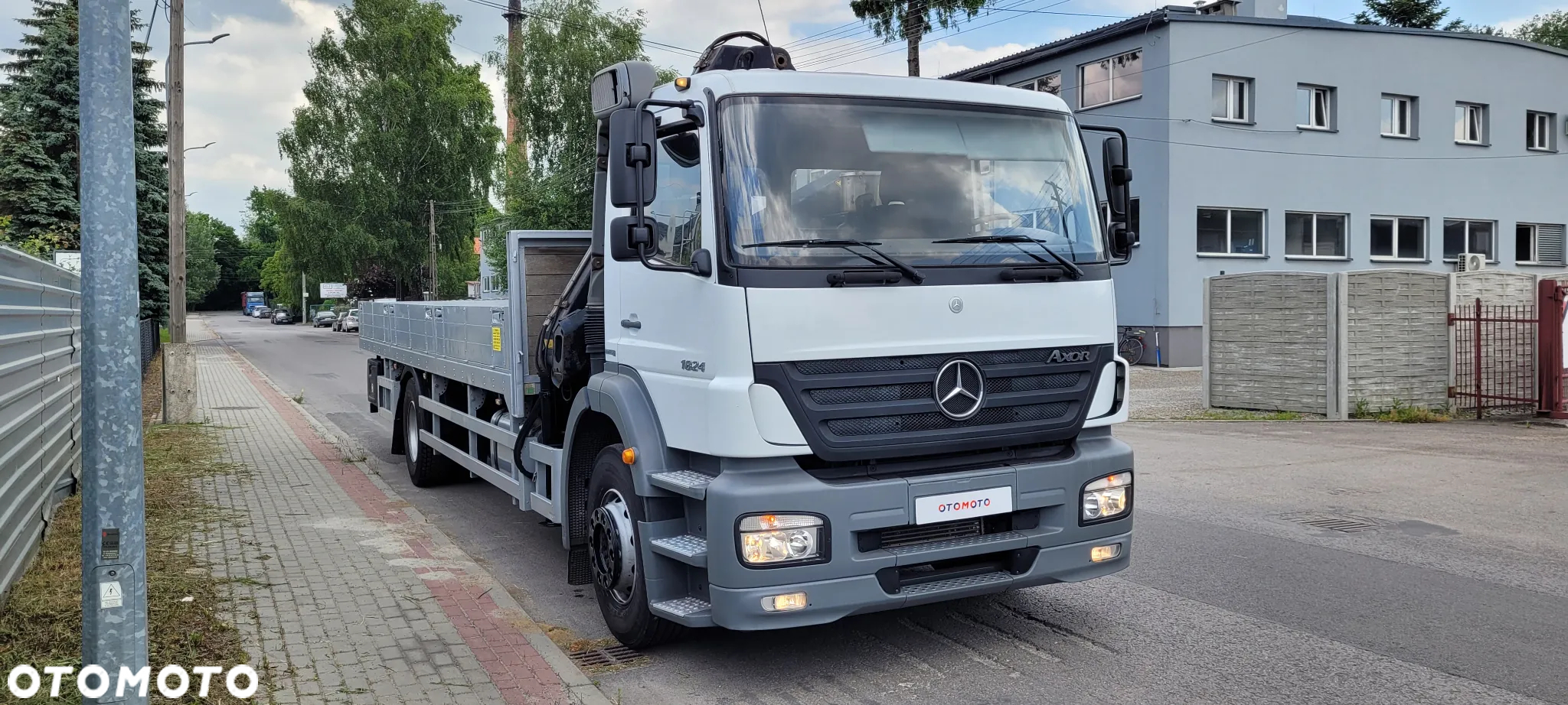 Mercedes-Benz AXOR 1824 L HDS HIAB 122 ŻURAW DŹWIG - 12
