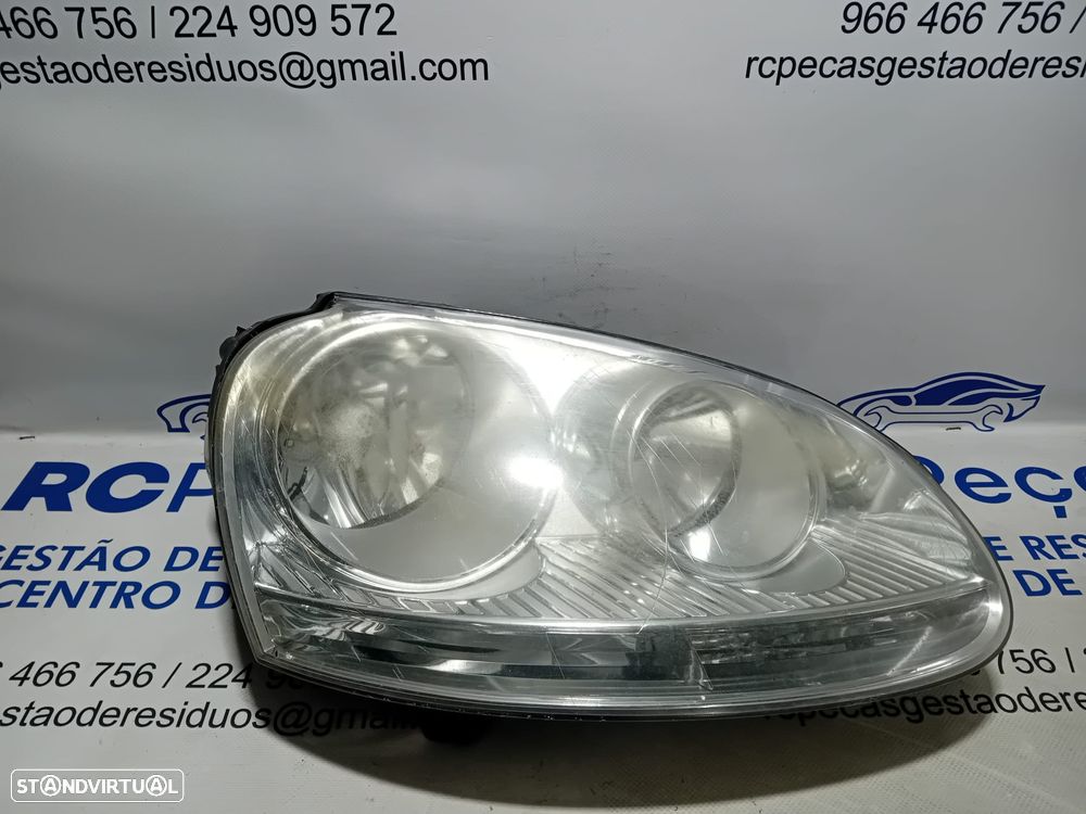 .Otica Farol Direita Original Halogénio VW Volkswagen Golf 5 MK5 V Variant Jetta 1KB941006Q 2003 – 2010 - 1