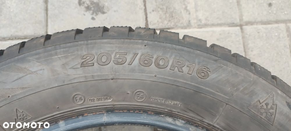 OPONY ZIMOWE 205/60R16 FIRESTONE WINTER HAWK 3 (4317) ZIMA KOMPLET - 5