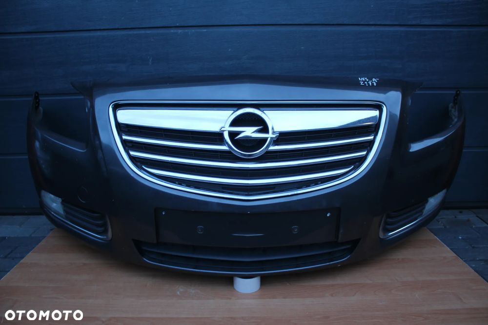 ZDERZAK PRZEDNI OPEL INSIGNIA A PRZED LIFT Z177 KRATKI KOMPLET ATRAPA GRILL EUROPA HALOGENY
