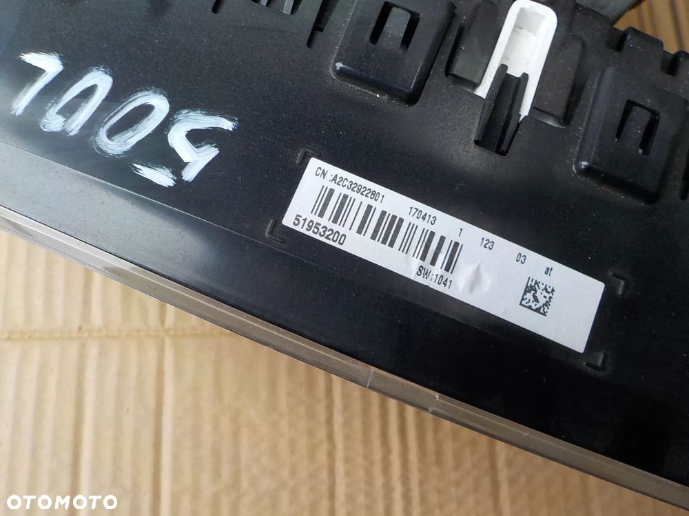 licznik fiat 500L 1,3 M-JET 2013r 51953200 - 2