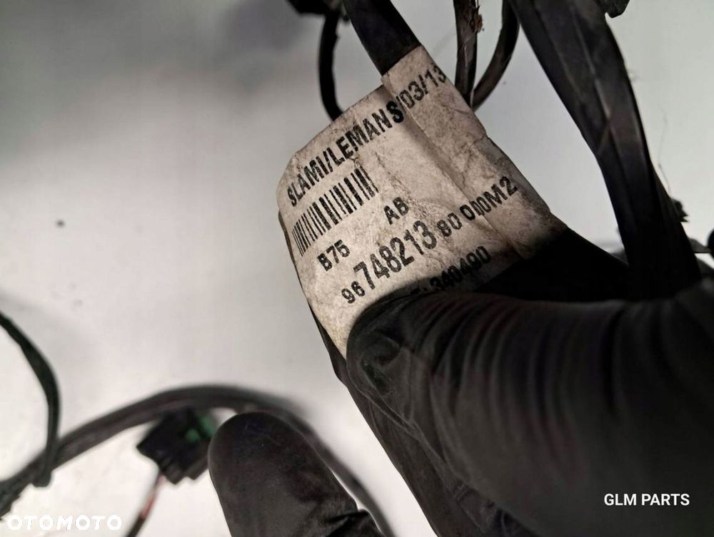 citroen ds4 wiązka zderzaka przedniego instalacja czujników parkowania pdc - 2