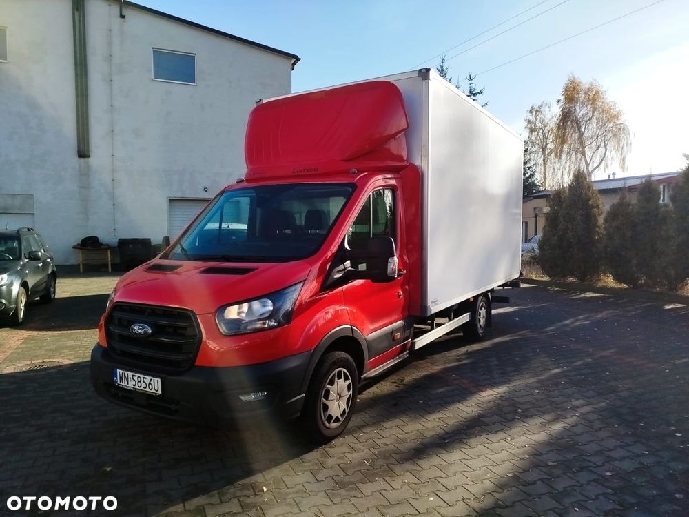 Ford Transit kontener 9 euro palet + winda BAR 750kg