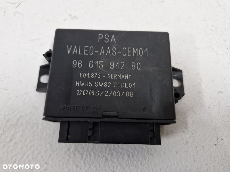 PEUGEOT 307 CC CABRIO MODUŁ STEROWNIK CZUJNIKÓW PARKOWANIA PDC 9661594280 - 1