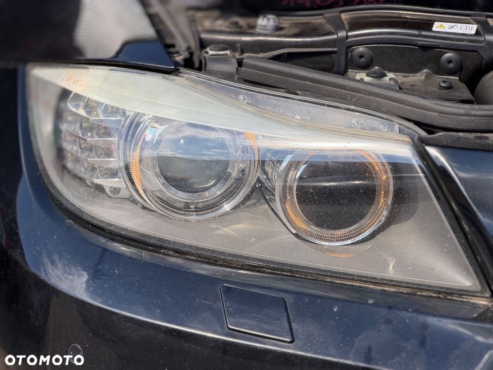 Przód e90 e91 Maska Błotnik lewy prawy zderzak pas przedni lampy xenon lift lci 668 Schwarz II 2 - 7