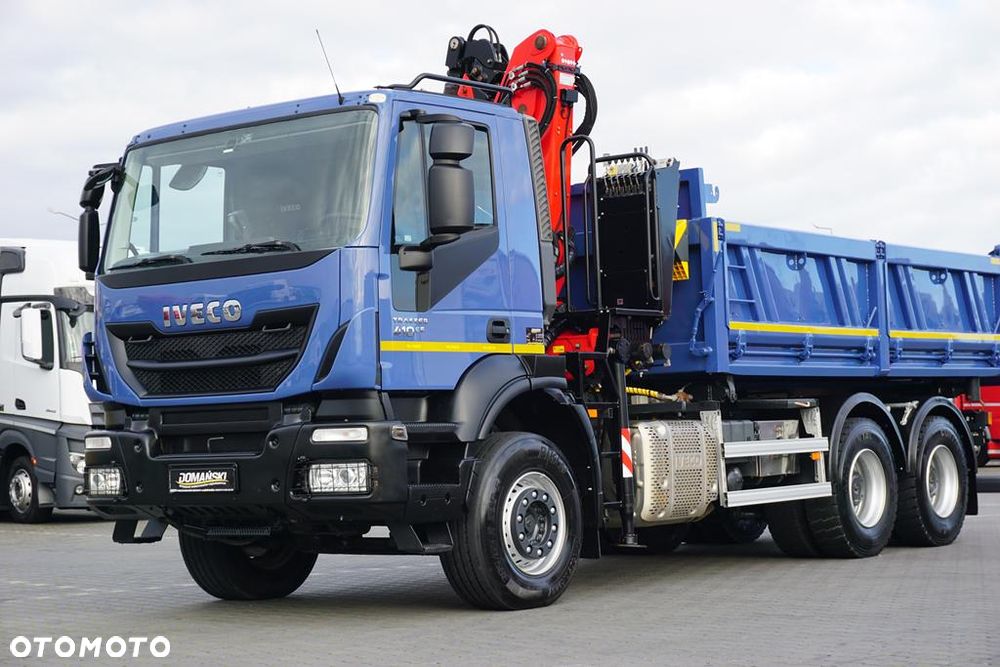 Iveco TRAKKER / 380T41 / E 6 / WYWROTKA + HDS / 6 X 4 / ROTATOR - 23