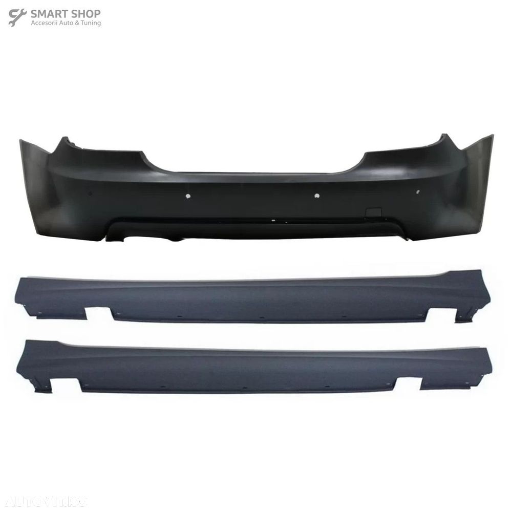 Pachet Exterior Bara spate cu Praguri Laterale BMW Seria 5 E60 LCI (20 - 1
