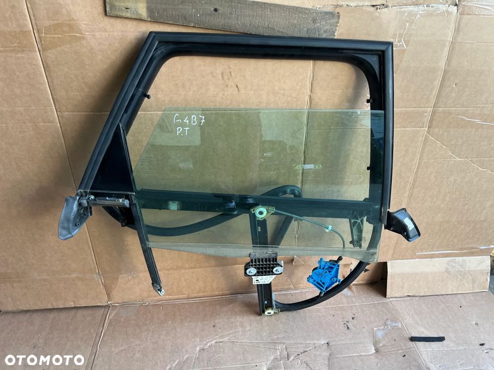 Mechanizm podnośnik szyby ramka prawy tył Audi A4 B7 8E0839462B - 1