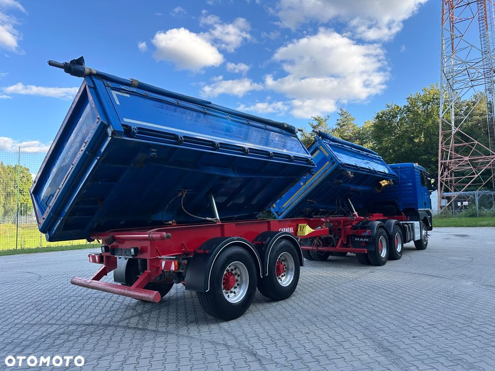 MAN TGS 460 6x4 Resor 400tkm + CARNEHL wywrot 3 strony z Niemiec - 12