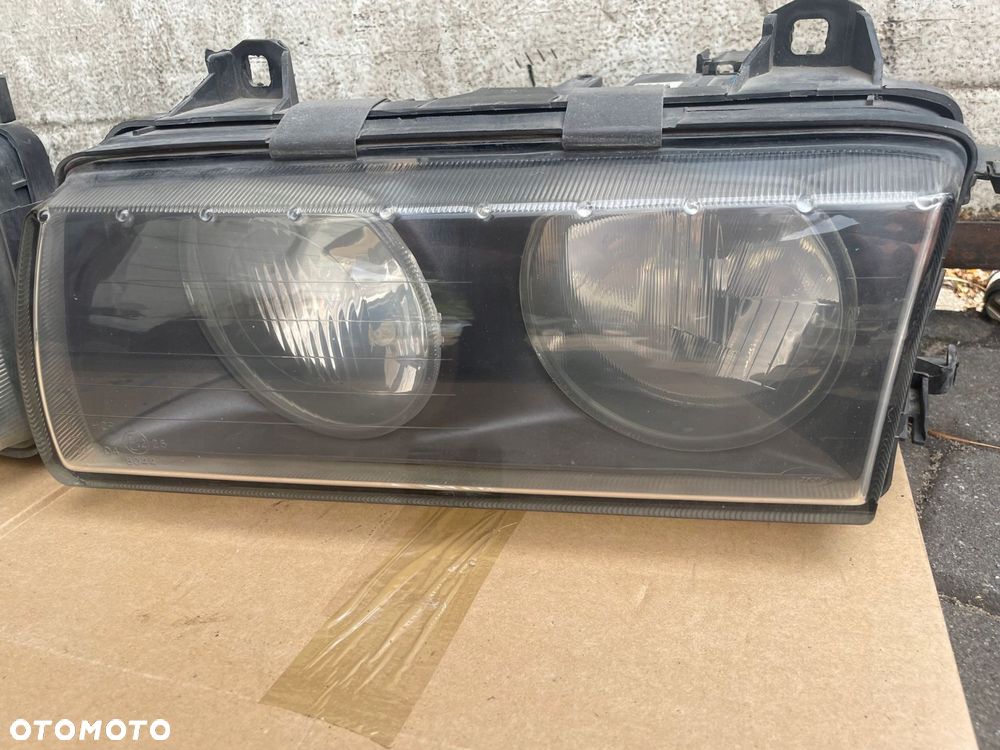 lampy przód bmw e36 coupe cabrio sedan kombi zkw lift europa - 4