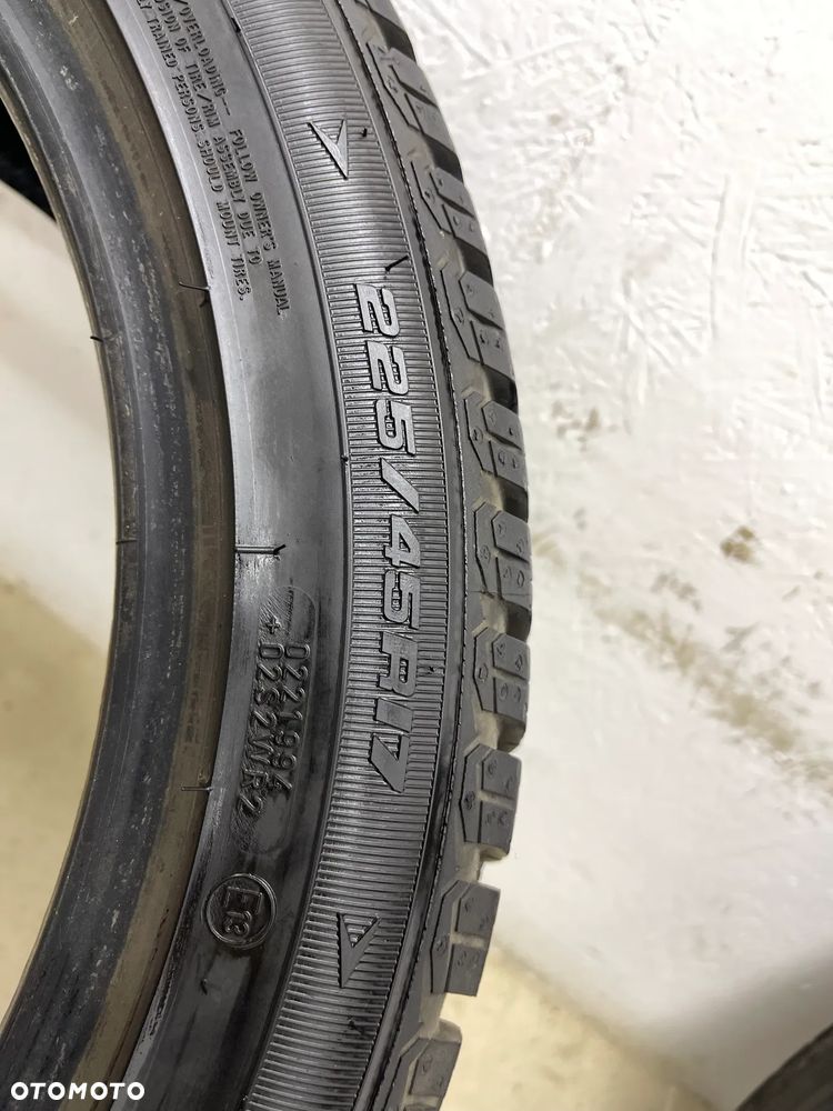 2× Opona zimowa 2szt Kelly Winter HP 225/45R17 94V 23rok 7.5mm bieżnik - 6